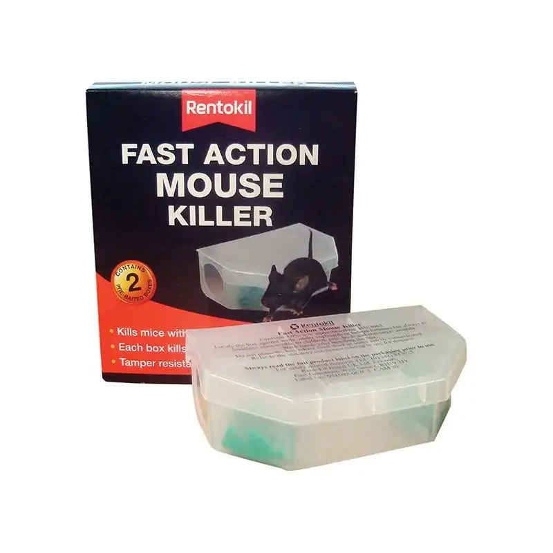Rentokil Fast Action Mouse Killer (Twin Pack)