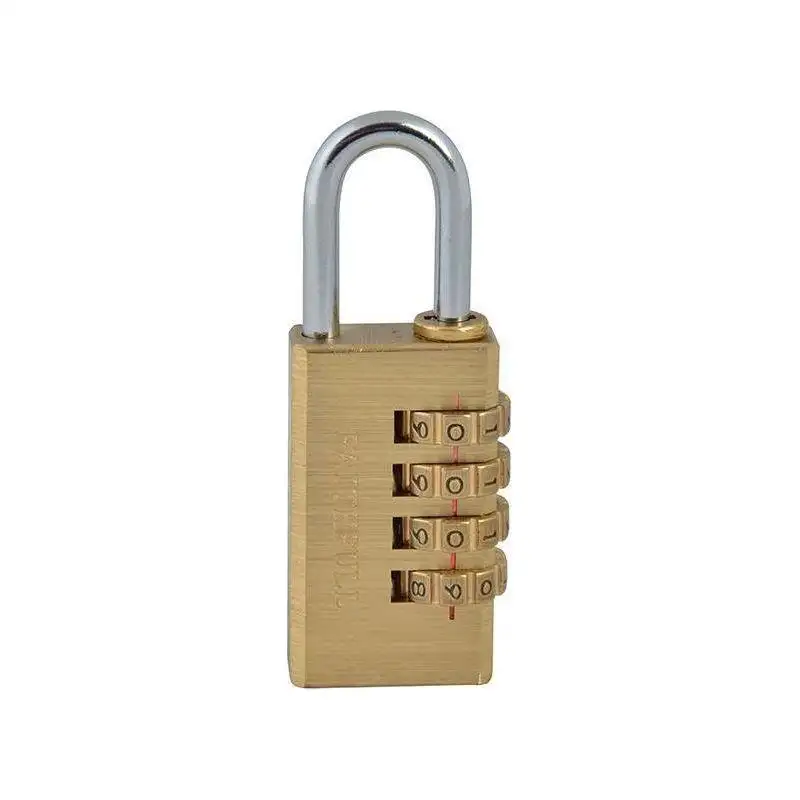 Faithfull Brass Combination Padlock 28mm