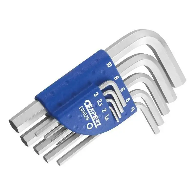 Expert Metric Hexagon Key Short Arm Set, 9 Piece