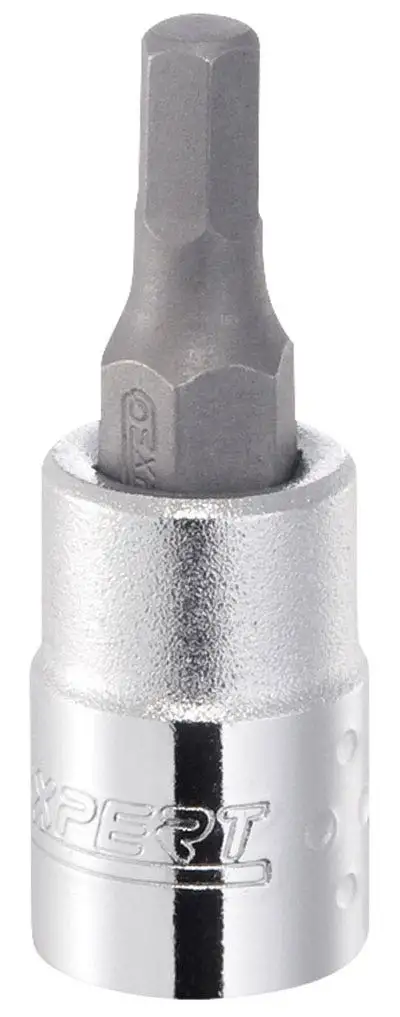 Facom 1/4in x 5mm 6-Point Hex Bit Socket