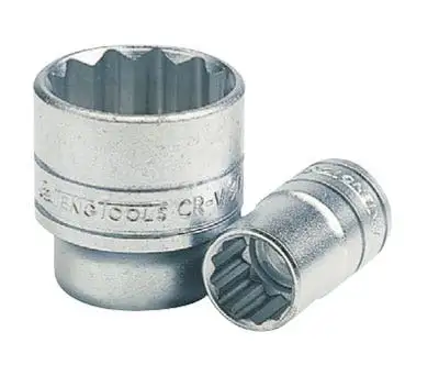 Facom 1/2in x 13mm 6-Point Hex Socket