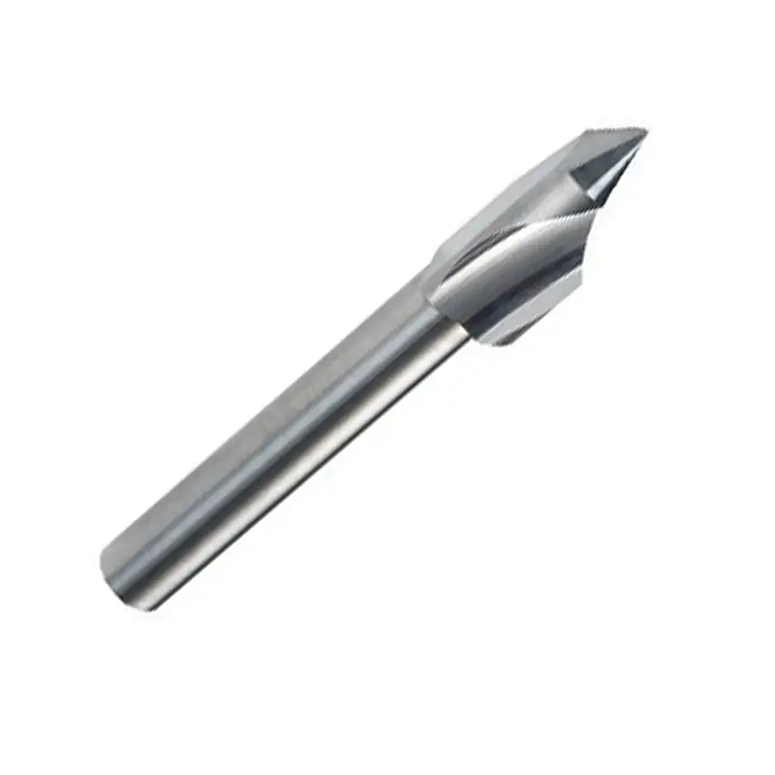 1 Flute Solid Carbide Chamfer Router - PLIH Series (LMT Belin)