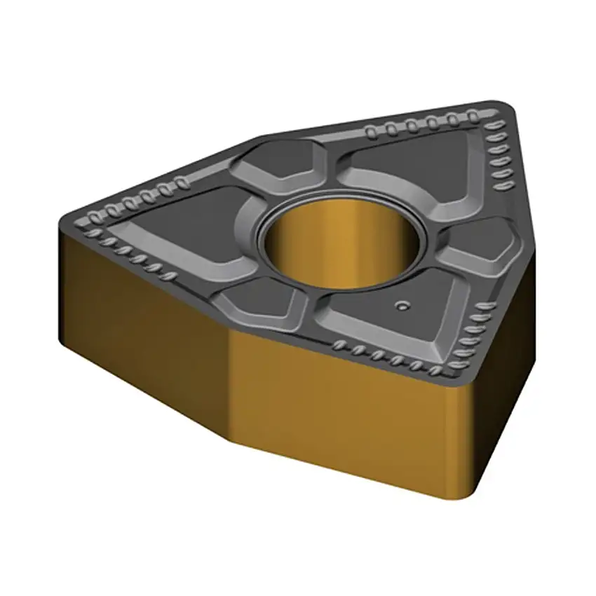 WNMG080412-KR-YG1001, Carbide Turning Inserts, YG1001 Grade (High Speed Continuous & Light Interrupted Cast Iron Turning), KR Heavy Roughing Chipbreaker (YG-1)