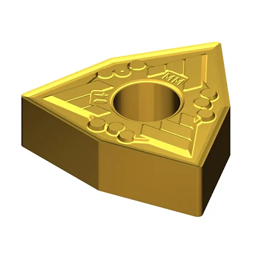 WNMG080408-MM-YG213, Carbide Turning Inserts, YG213 Grade (Universal Turning of Stainless Steel & Exotics), MM Medium Chipbreaker (YG-1)