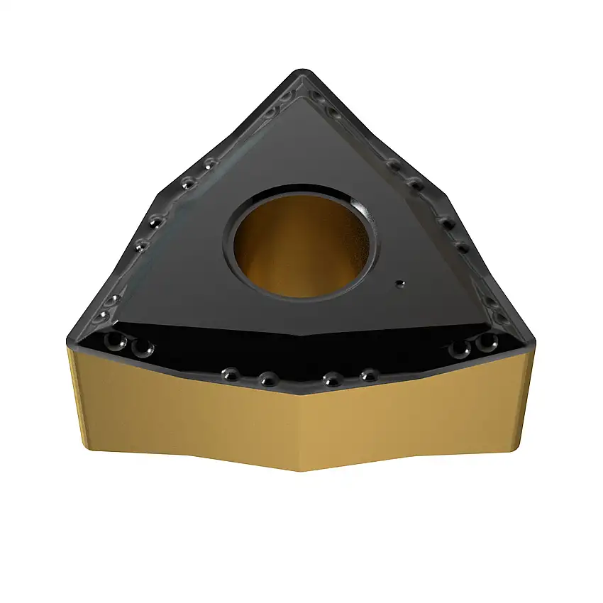 WNMG080408-UF-YG3030, Carbide Turning Inserts, YG3030 Grade (Medium-Low Speed Heavy Duty/Roughing of Steel & Stainless Steel), UF Finishing Chipbreaker (YG-1)