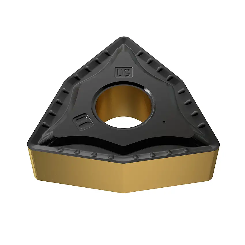 WNMG080408-UG-YG1001, Carbide Turning Inserts, YG1001 Grade (High Speed Continuous & Light Interrupted Cast Iron Turning), UG Medium Chipbreaker (YG-1)