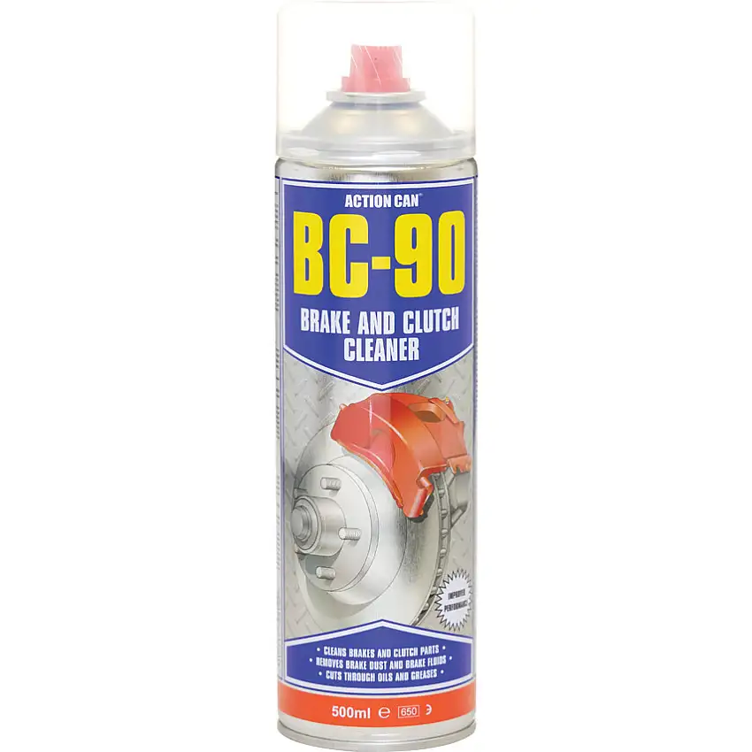 Action Can BC-90, Brake & Clutch Cleaner, Aerosol, 500ml