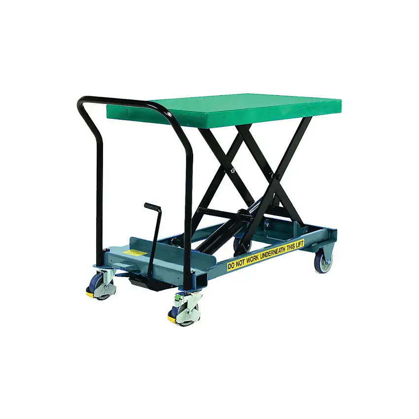 Advanced Handling Scissor Lift Table, Manual, 300kg Capacity, 335 - 840mm x 500mm x 840mm