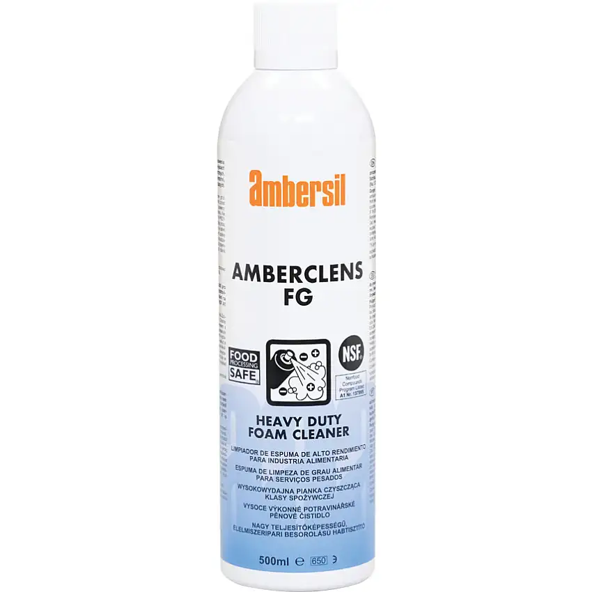 ambersil Amberclens FG, Cleaner, Water Based, Aerosol, 500ml