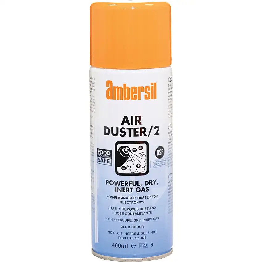 ambersil Air Duster, Solvent Based, Aerosol, 400ml