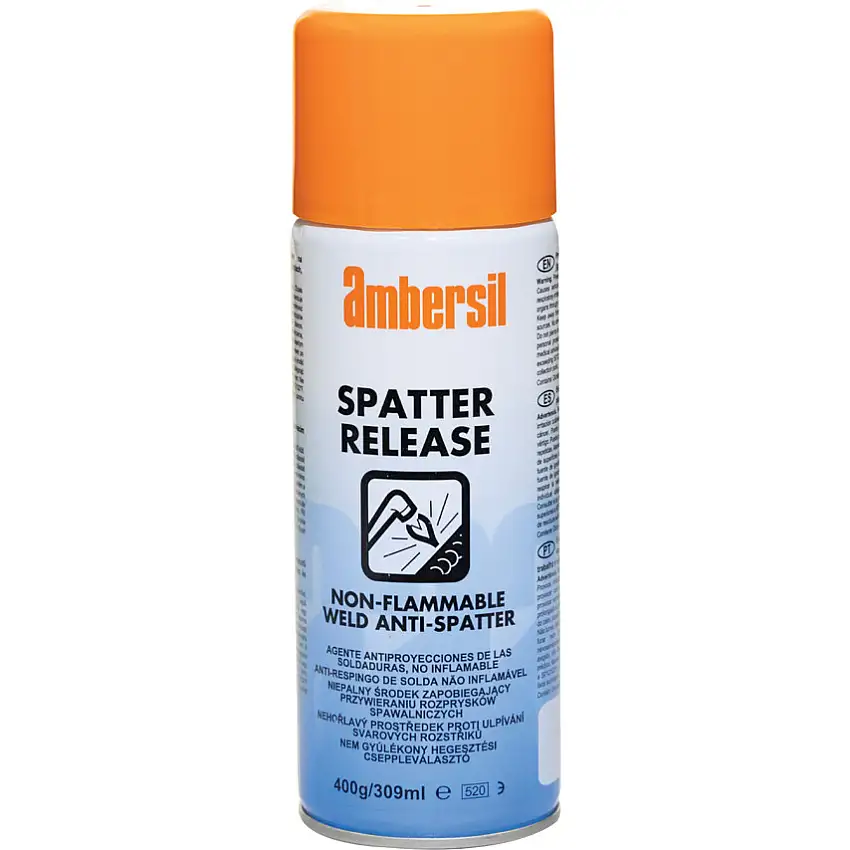 ambersil Spatter Release Spray, Aerosol, 400ml
