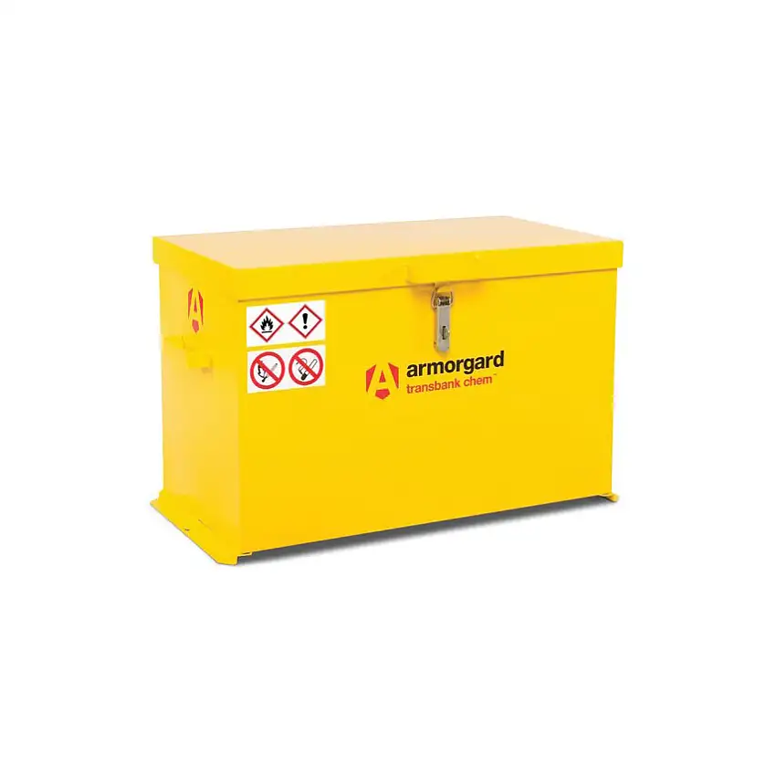 Armorgard TransBank™ Chem, Chemical Storage Chest, Steel, 167L