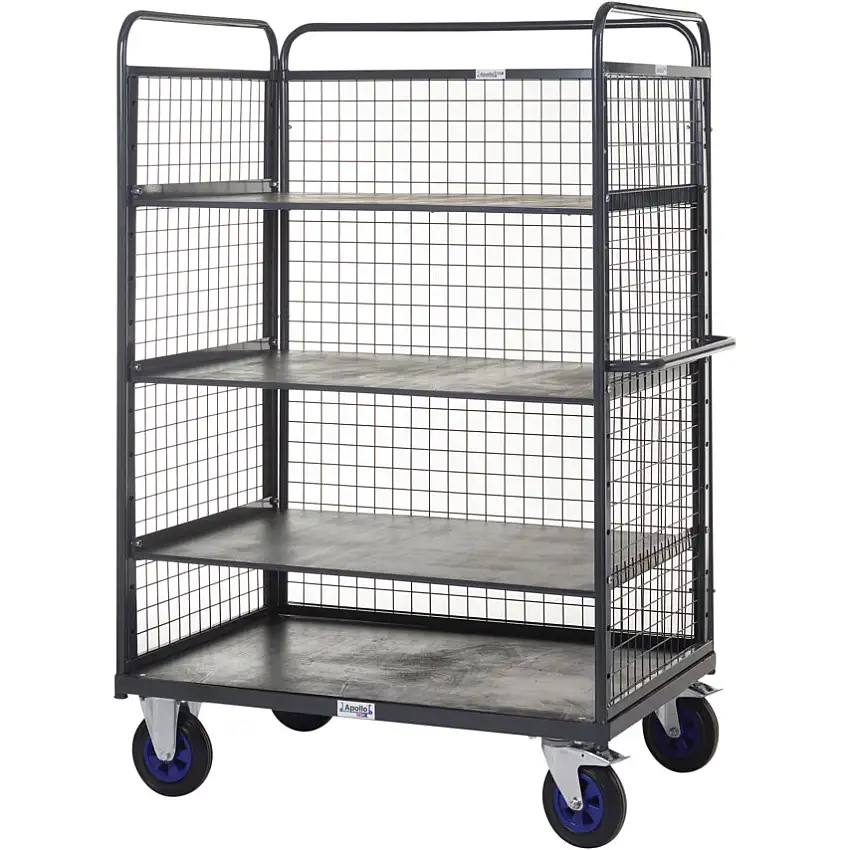 Apollo DISTRIBUTION TRUCKS-1500H-3 SHELF WITH SIDES & BACK-1200X800