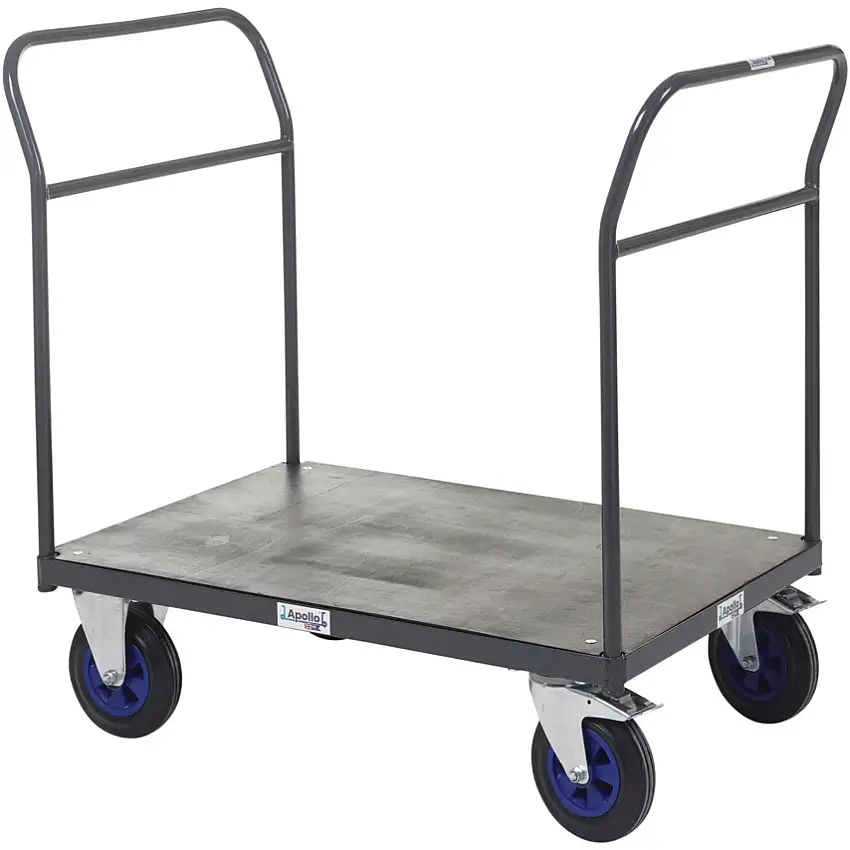 Apollo PLATFORM TRUCKS - DOUBLE BAR END - 1000 X 700