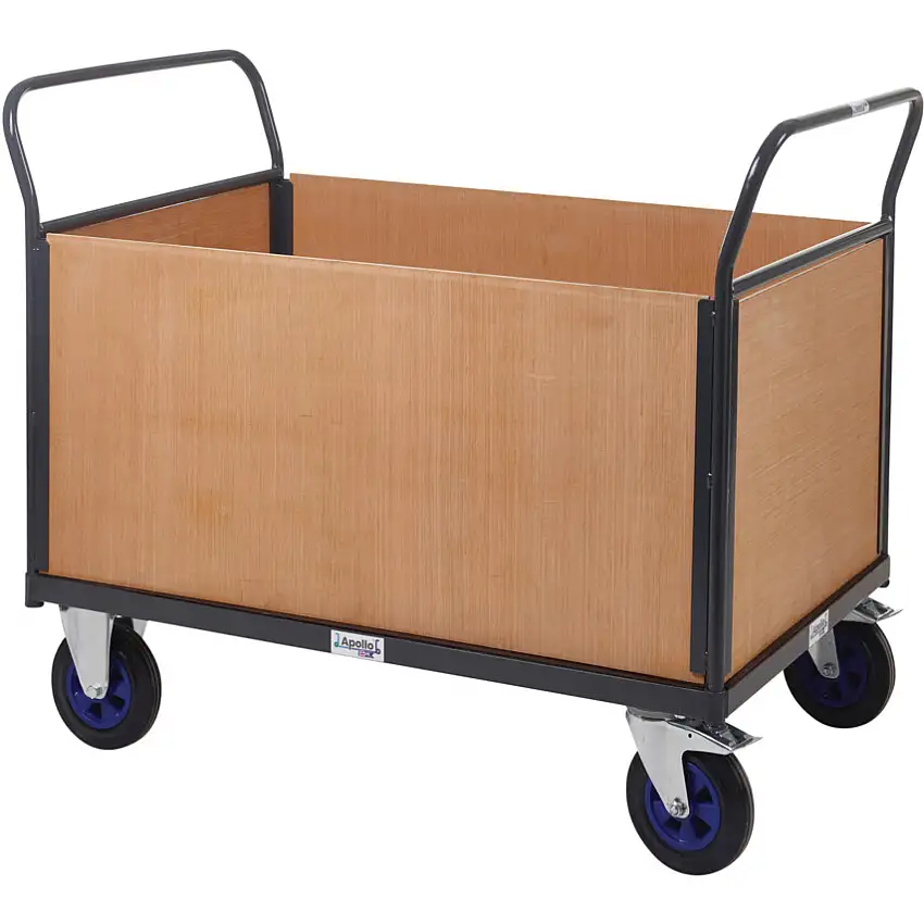 Apollo PLATFORM TRUCKS - 4 TIMBER SIDES - 1200 X 800