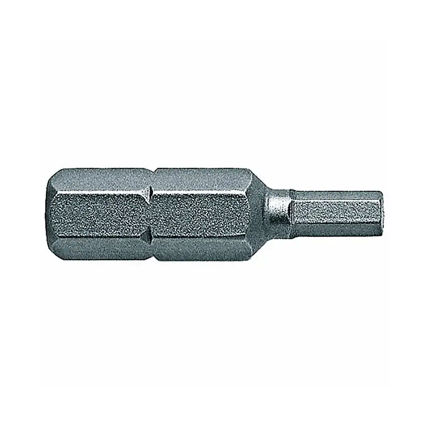 Apex 185-2.5, Screwdriver Bit, Hex, 1/4", Hex Shank, 1 Piece