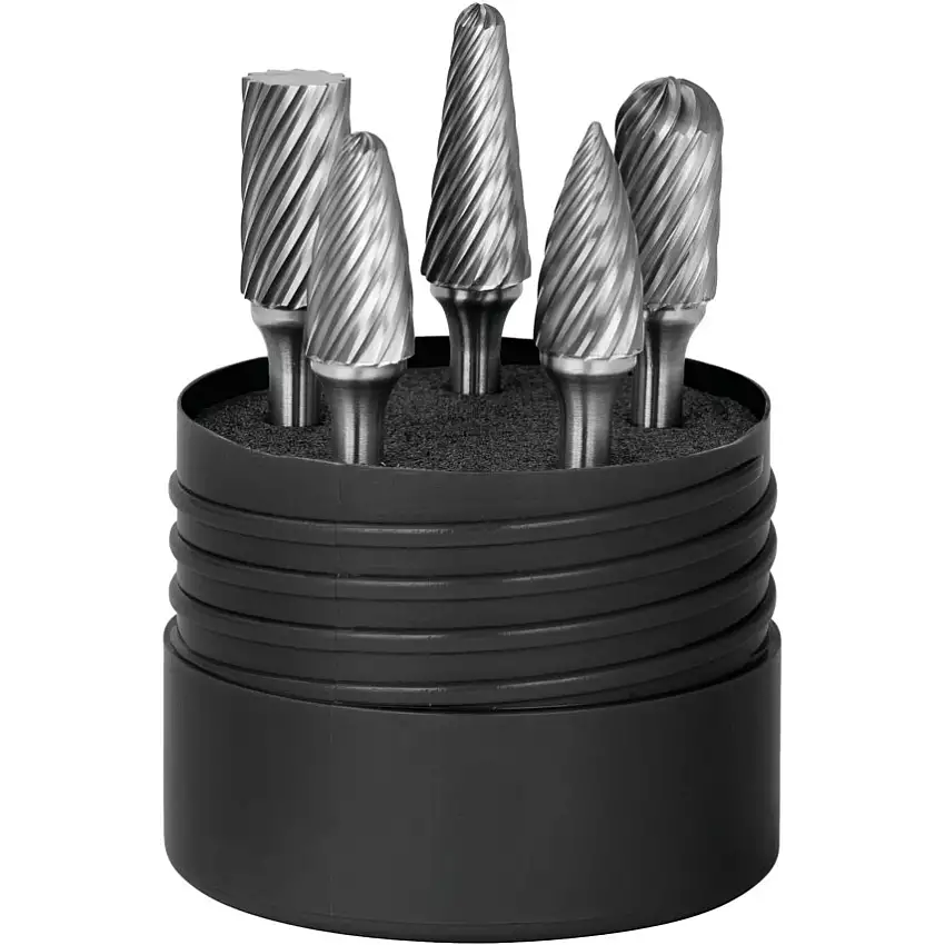 (Unbranded) ATA BURR KIT NEW INOX CUT (PK-5)