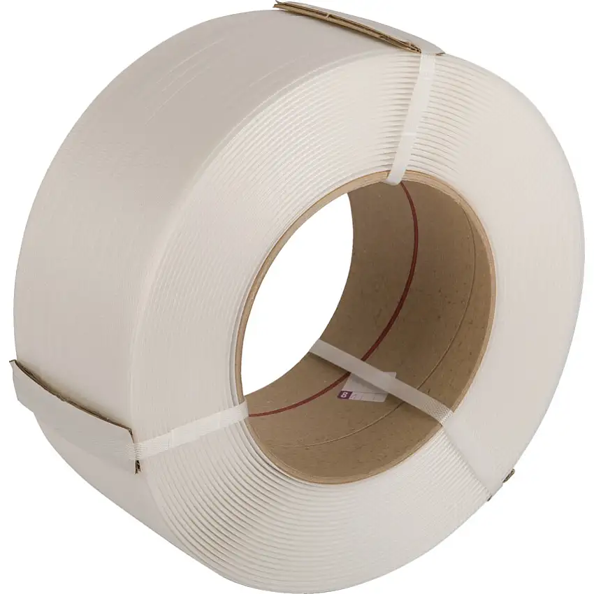 Avon Polypropylene Machine Strapping - 9mm x 0.55mm x 4000M - White