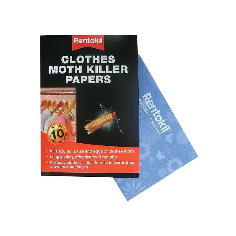 Rentokil Clothes Moth Papers (Pack 10)