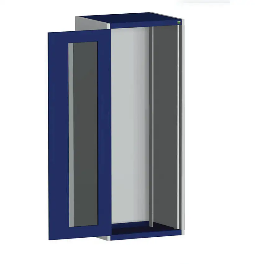 bott CUBIO SMLF-6616 CUPBOARD HOUSING WITH WINDOW DOOR-LIGHT GREY/BLUE