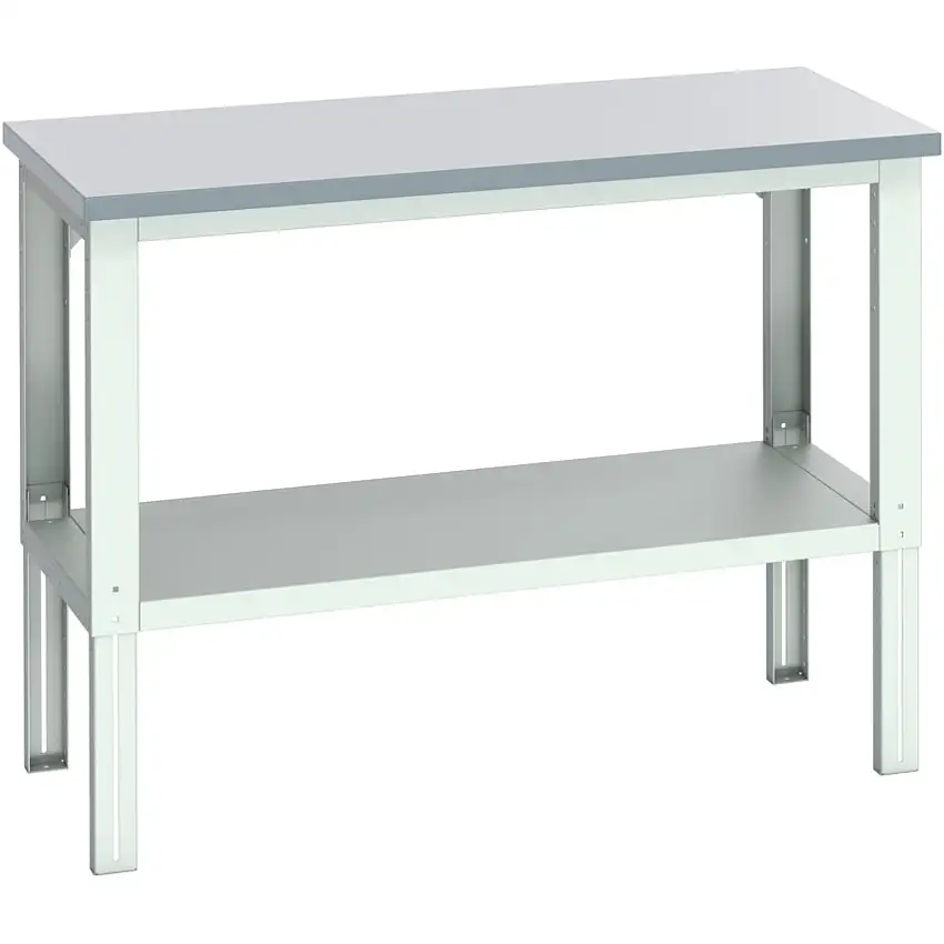 bott CUBIO FRAME BENCH WITH FULL BASE SHELF LAMINATE 2000X750X840mm