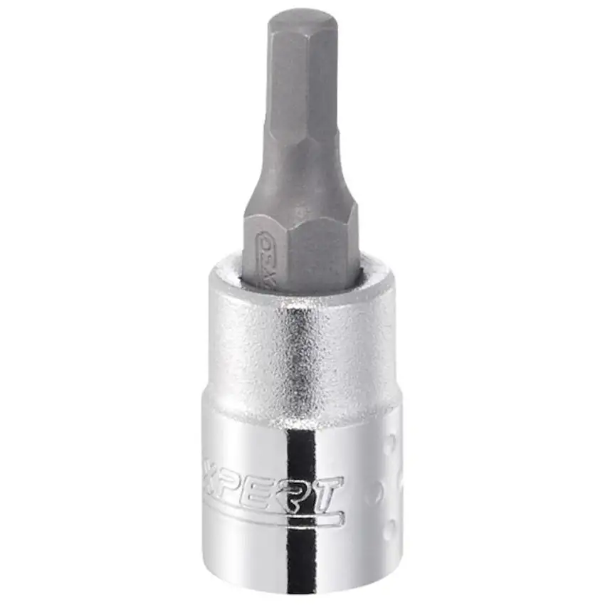 Facom 1/4in x 3mm 6-Point Hex Bit Socket
