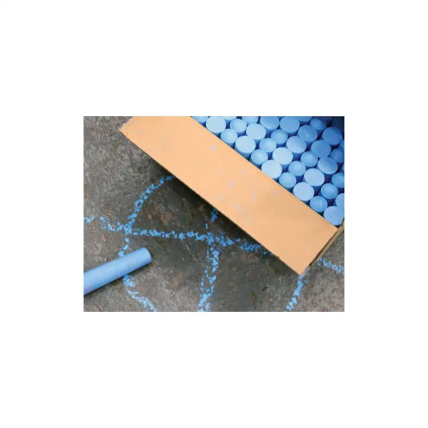 Walters & Walters 100 x 25mm MONSTER CHALK STICKS BLUE (PK-72)