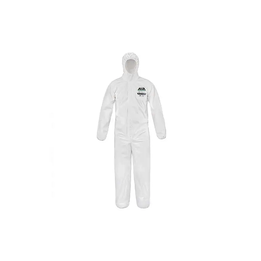 (Unbranded) EMN428 MICROMAX NS WHITE COVERALLS (PK-25)