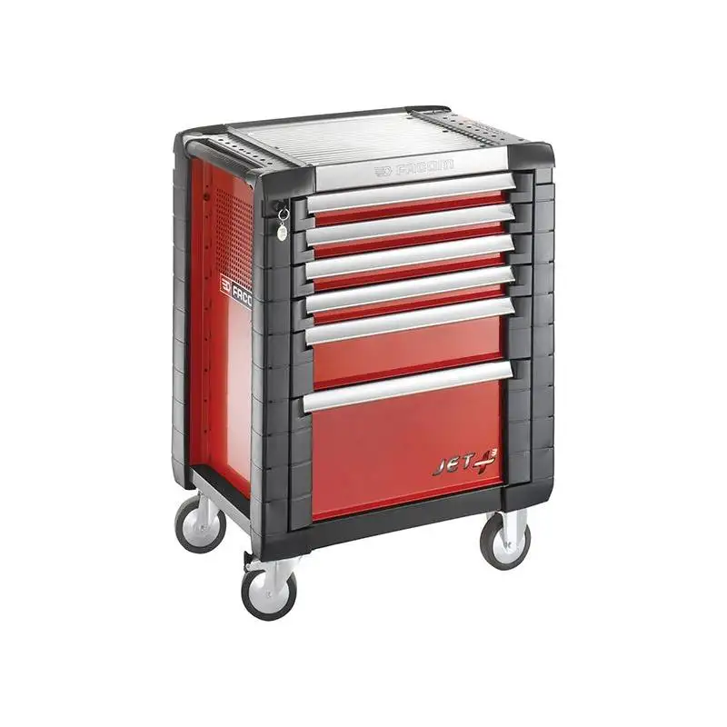 Facom Jet.6M3 Roller Cabinet 6 Drawer Red