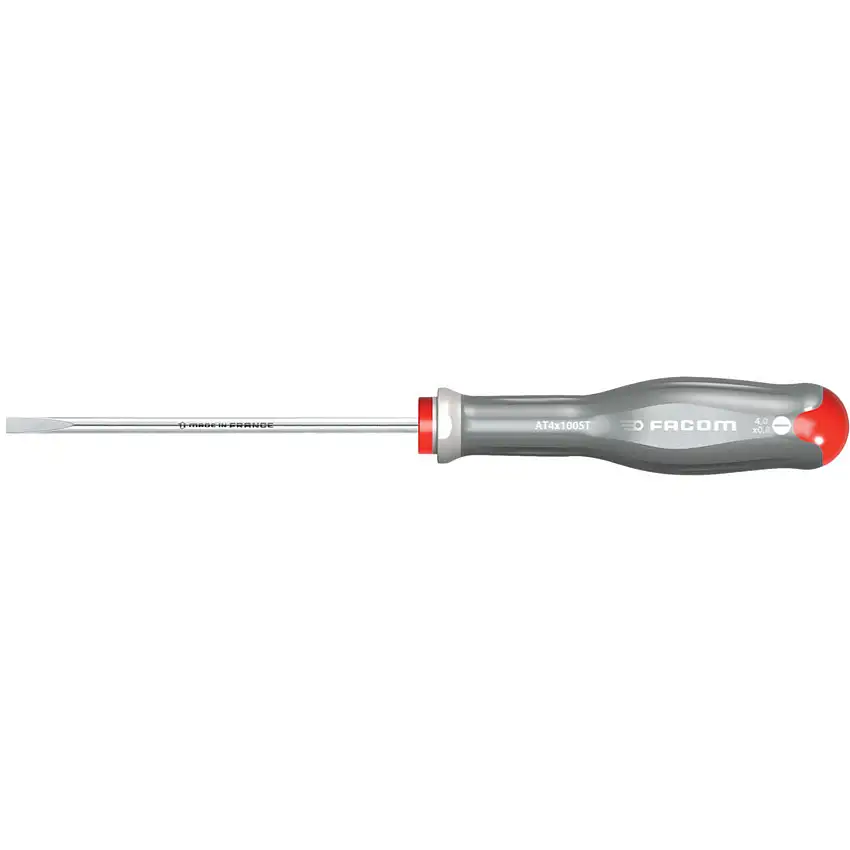 Facom Insulated Screwdriver Slotted 3mm x 100mm