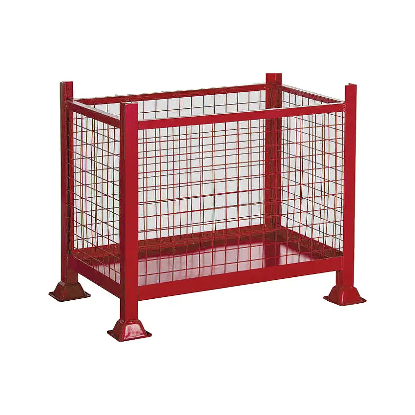 GPC RED STACKABLE BOX PALLET -915X915X610 - 1000KG