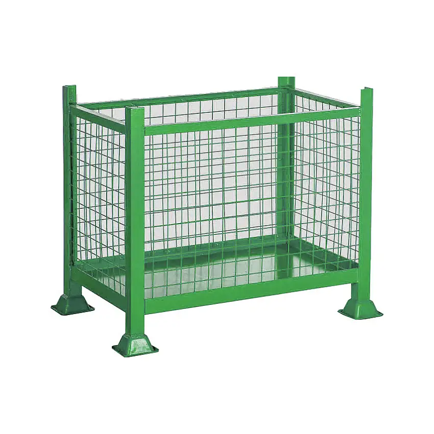 GPC GREEN STACKABLE BOX PALLET -915X915X760 - 500KG