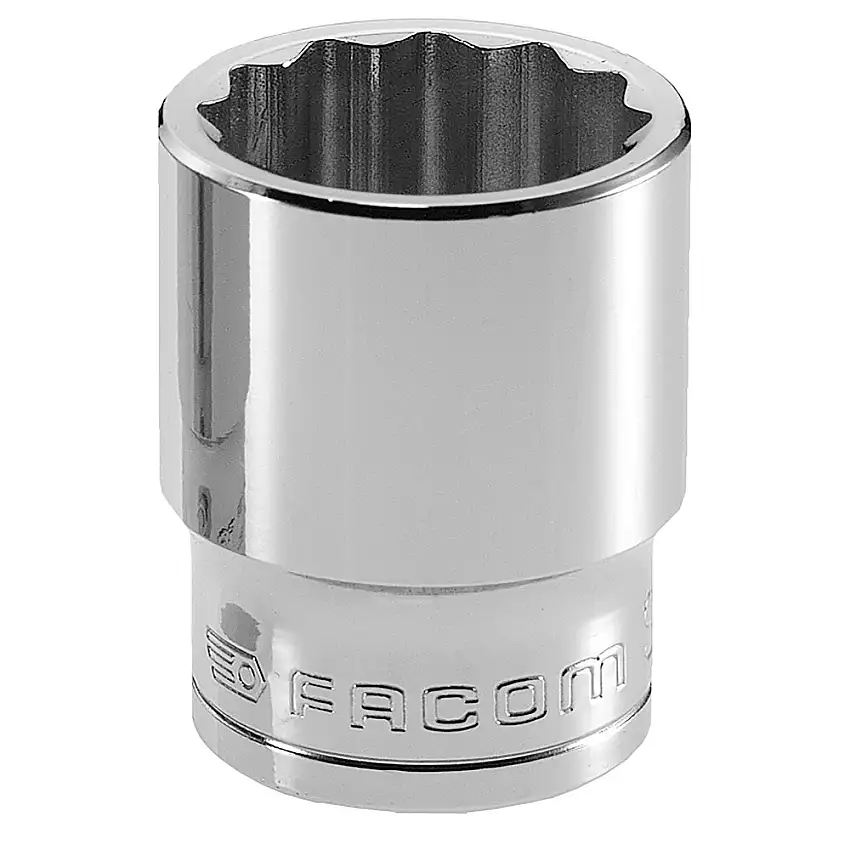 Facom 1/2in x 13mm 12-Point Hex Socket