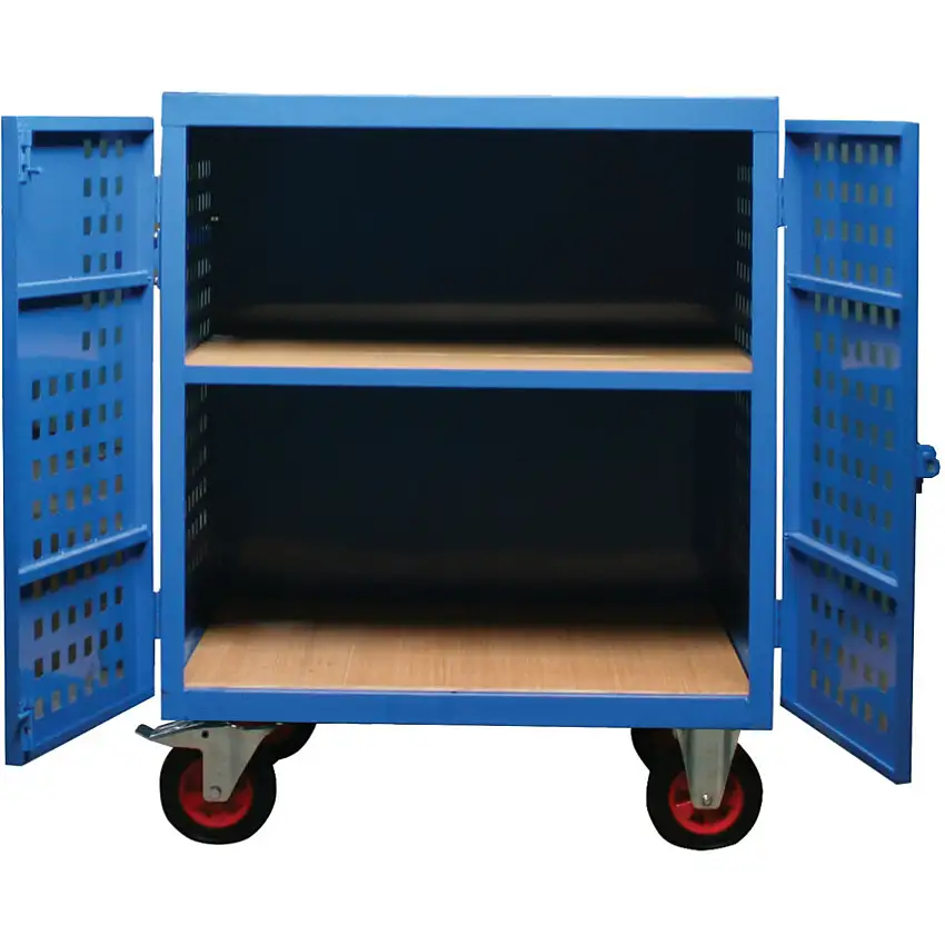 (Unbranded) STORAGE VAULT CABINET - MOBILE -1 SHELF - 1290X730X1260