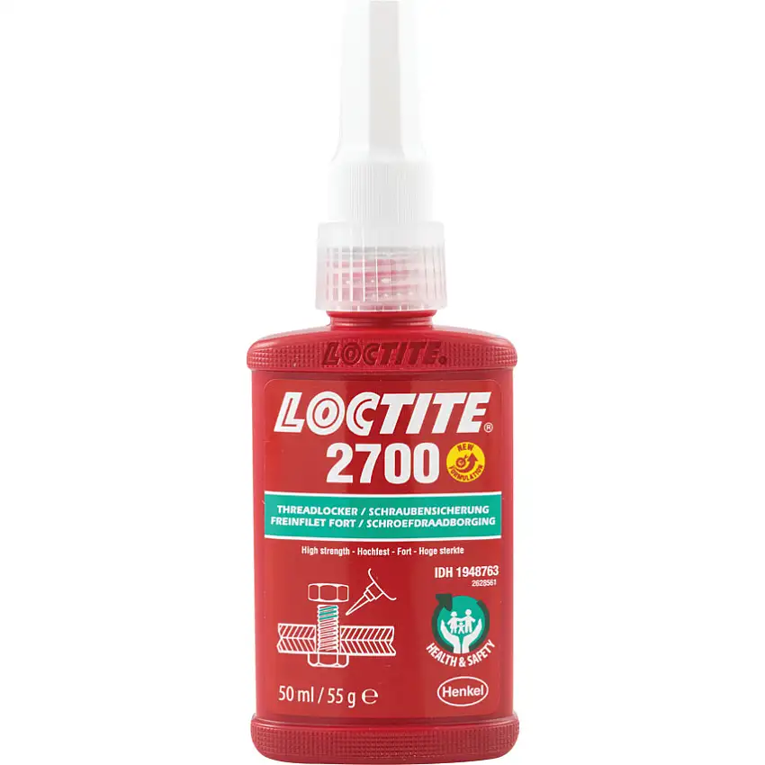 Loctite High Strength Threadlock Adhesive Non-Hazard 50ml