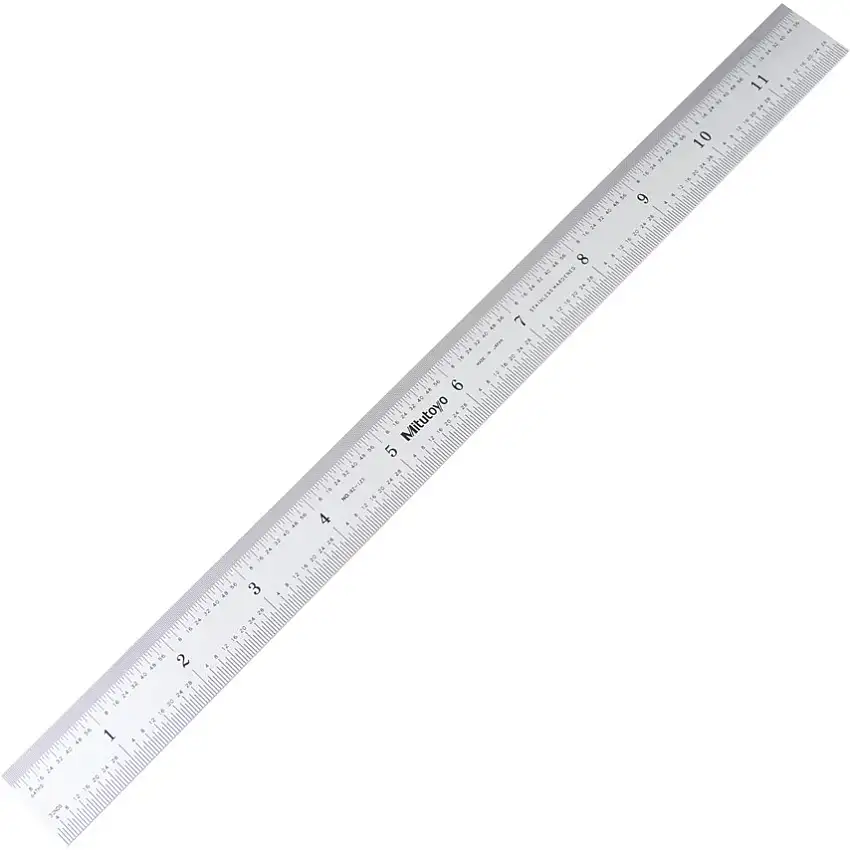 Mitutoyo 300mm Steel Rule, Rigid