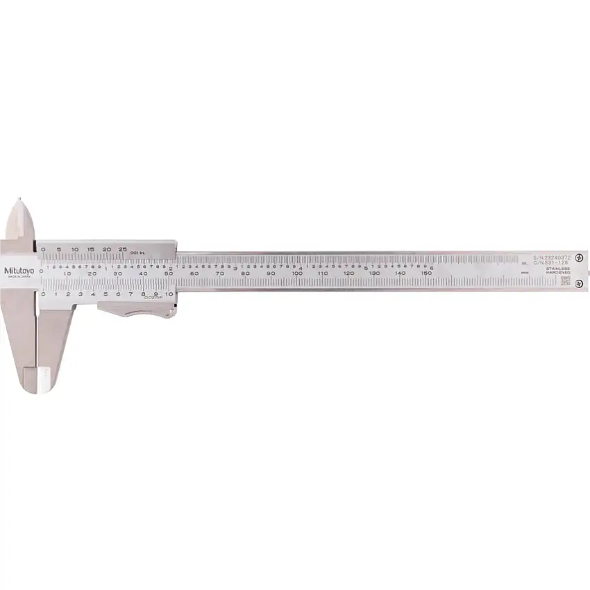 Mitutoyo 531-128 6" X 150mm VERNIER CALIPER