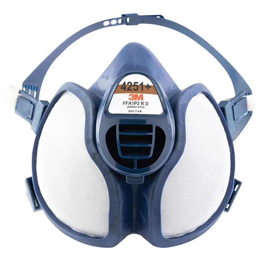 3M 4251+, Respirator Mask, Filters Organic Vapours, One Size