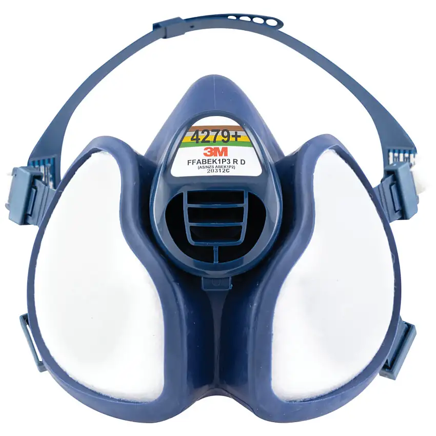 3M 4279+, Respirator Mask, Filters Vapours, One Size