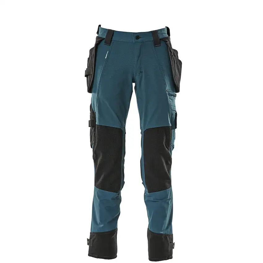 Mascot TROUSERS WITH HOLSTER POCKETS DARK PETROLEUM (L30W30.5)