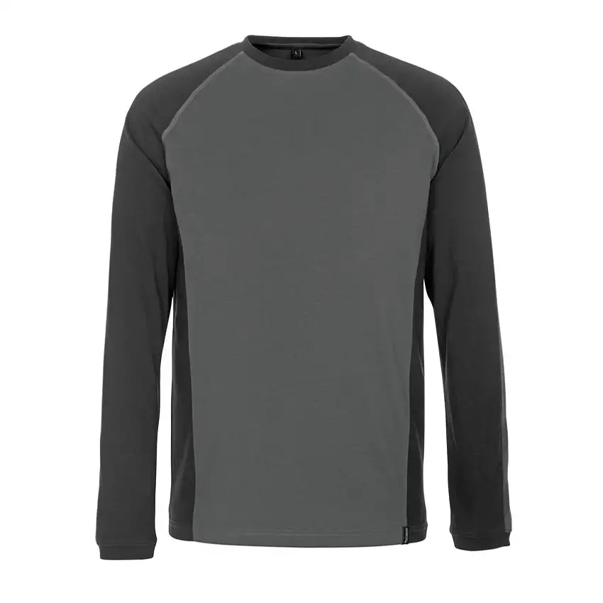 Mascot UNIQUE BIELEFELD T-SHIRT, LONG-SLEEVEDDARK ANTHRACITE/BLACK (3XL)