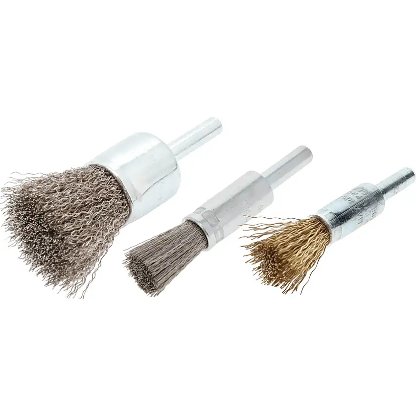 Osborn Polishing END BRUSH D25 SHANK 6X25 CRIMPED STAINLESS STEEL WIRE 0,20 T25 ON