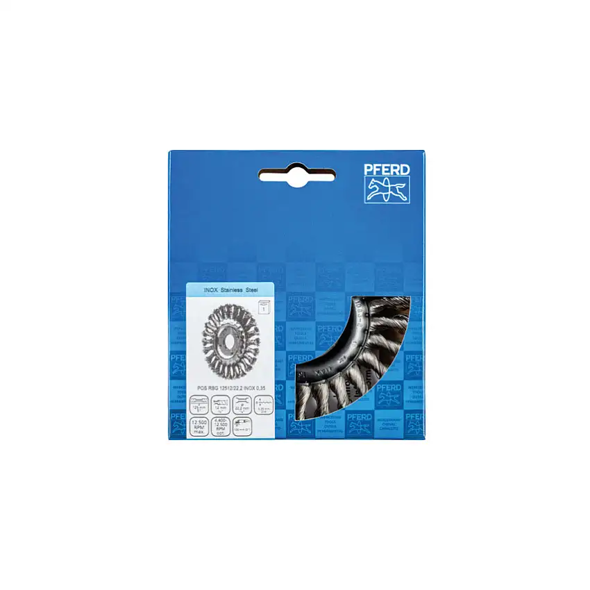 Pferd POS RBG 12512/22.2 INOX Wire 0.35 Brush