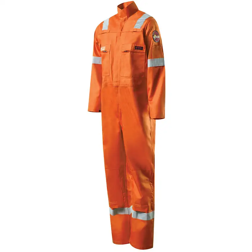 (Unbranded) FLAMEBUSTER2 CLASSIC NORDIC COVERALL ORANGE 46" REGULAR LEG