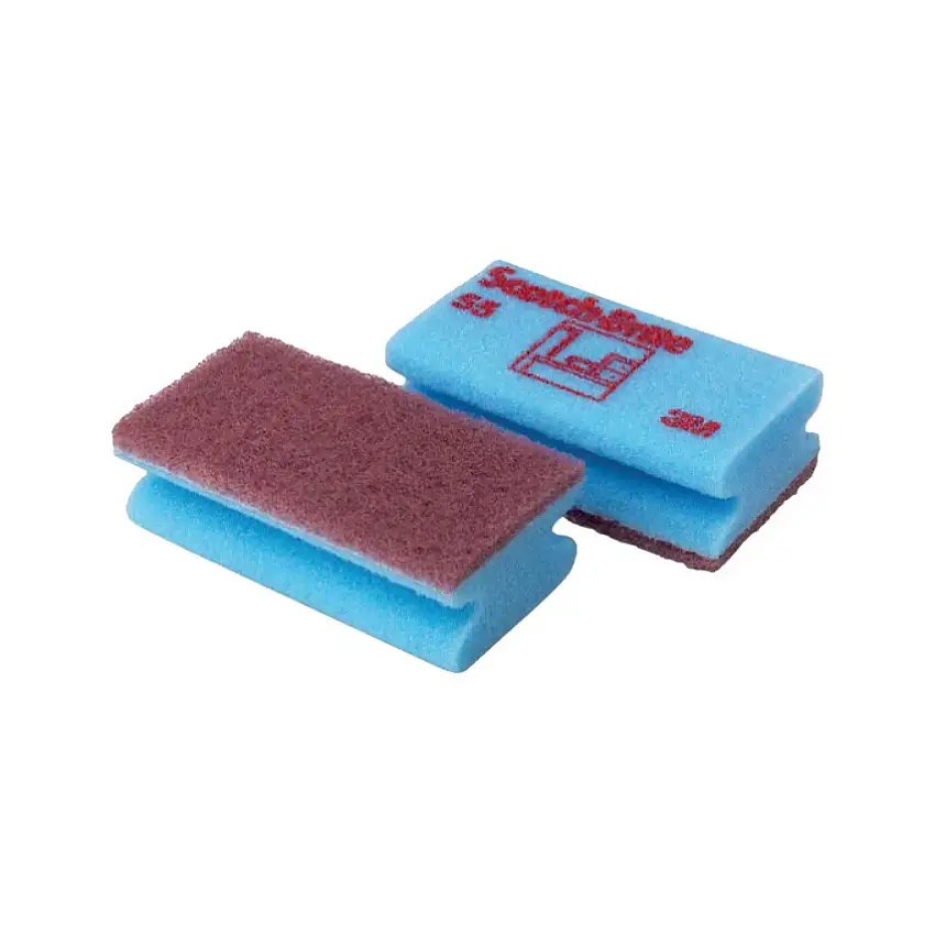 3M DELICATE SURFACE SCOURING SPONGES55 BLUE 70 mm X 133 mm (PK-10)