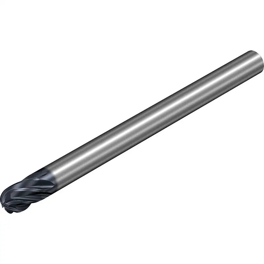 Sandvik 2B286-1905-RA R2AH COROMILL PLURA SOLID CARBIDE BALL NOSE END MILL