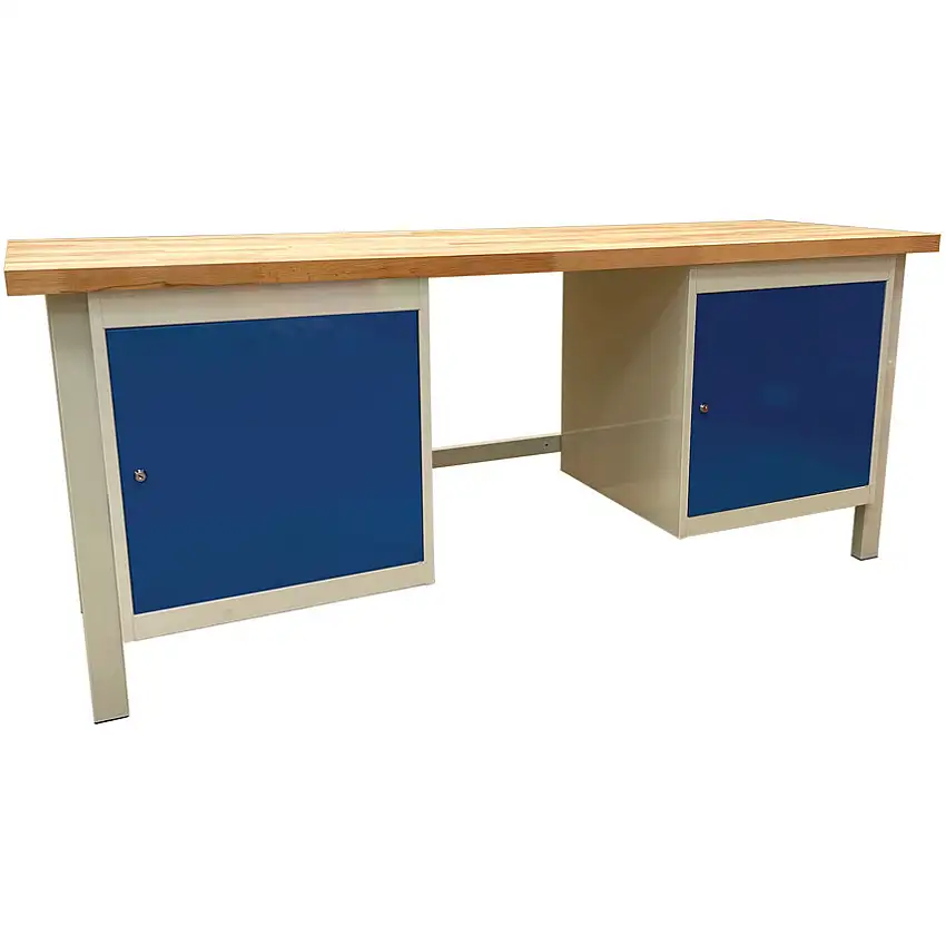 Specialist Storage Products 2000X650X40mm NDURANCE BENCH 2 CUPBOARDS