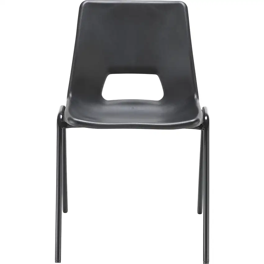 Tc ECONOMY CHAIR BLACK POLYPROPYLENE