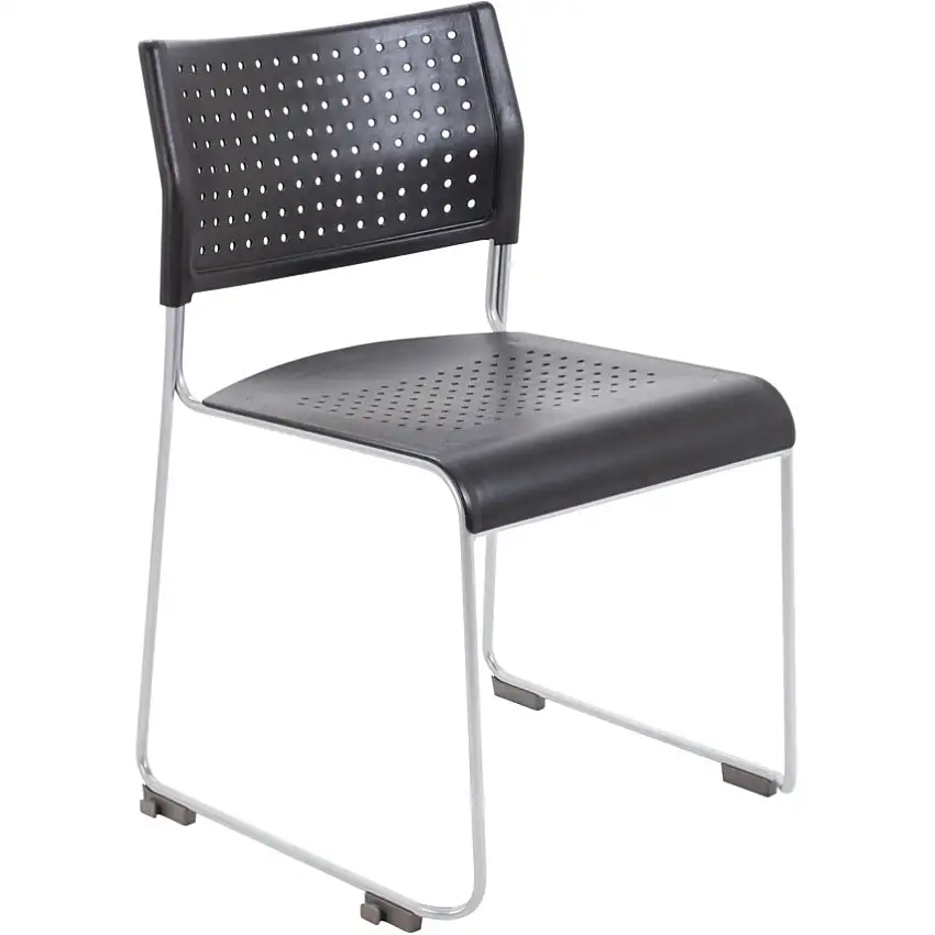 Tc TWILIGHT STACKING CHAIR - BLACK