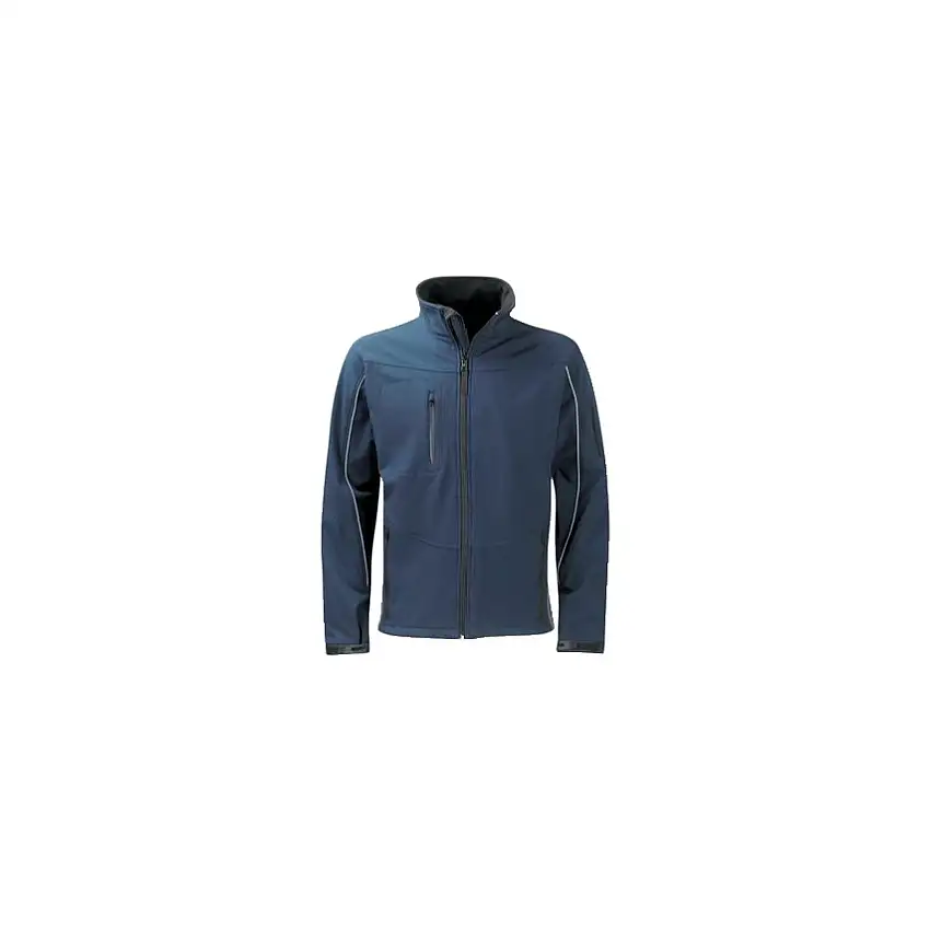 Tuffsafe Soft Shell Jacket, Men, Navy Blue, Polyester, S